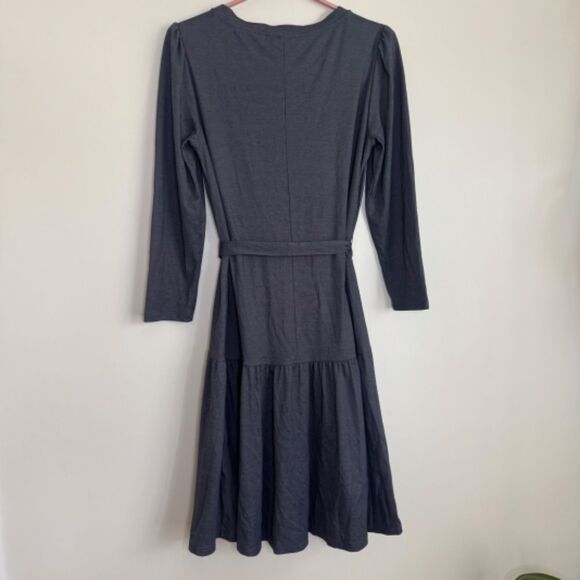 Weekend MaxMara Tiered Shirt Dress - Blue | Size S - Picture 3 of 9
